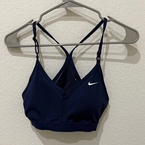 Nike Indy Sports Bra in Navy Blue